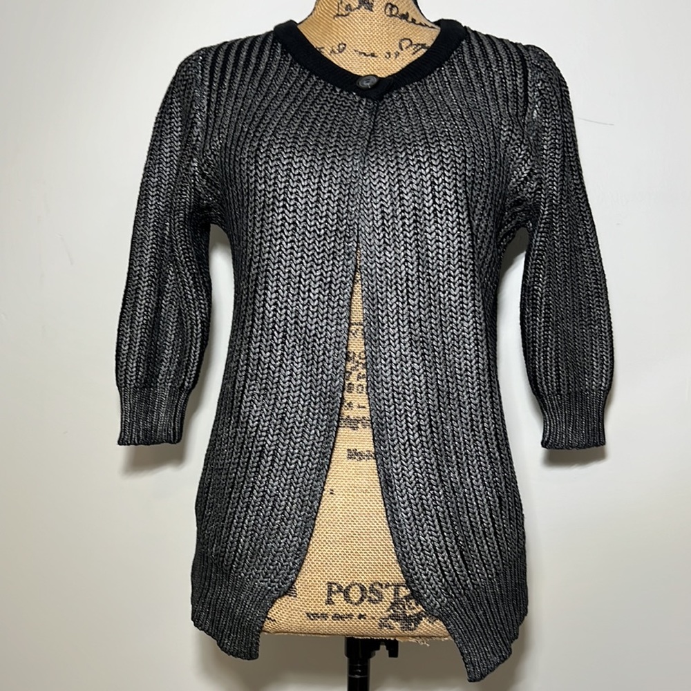 ZERO || Ribbed Knit Cardigan Sweater. Sz. XS - EU-34